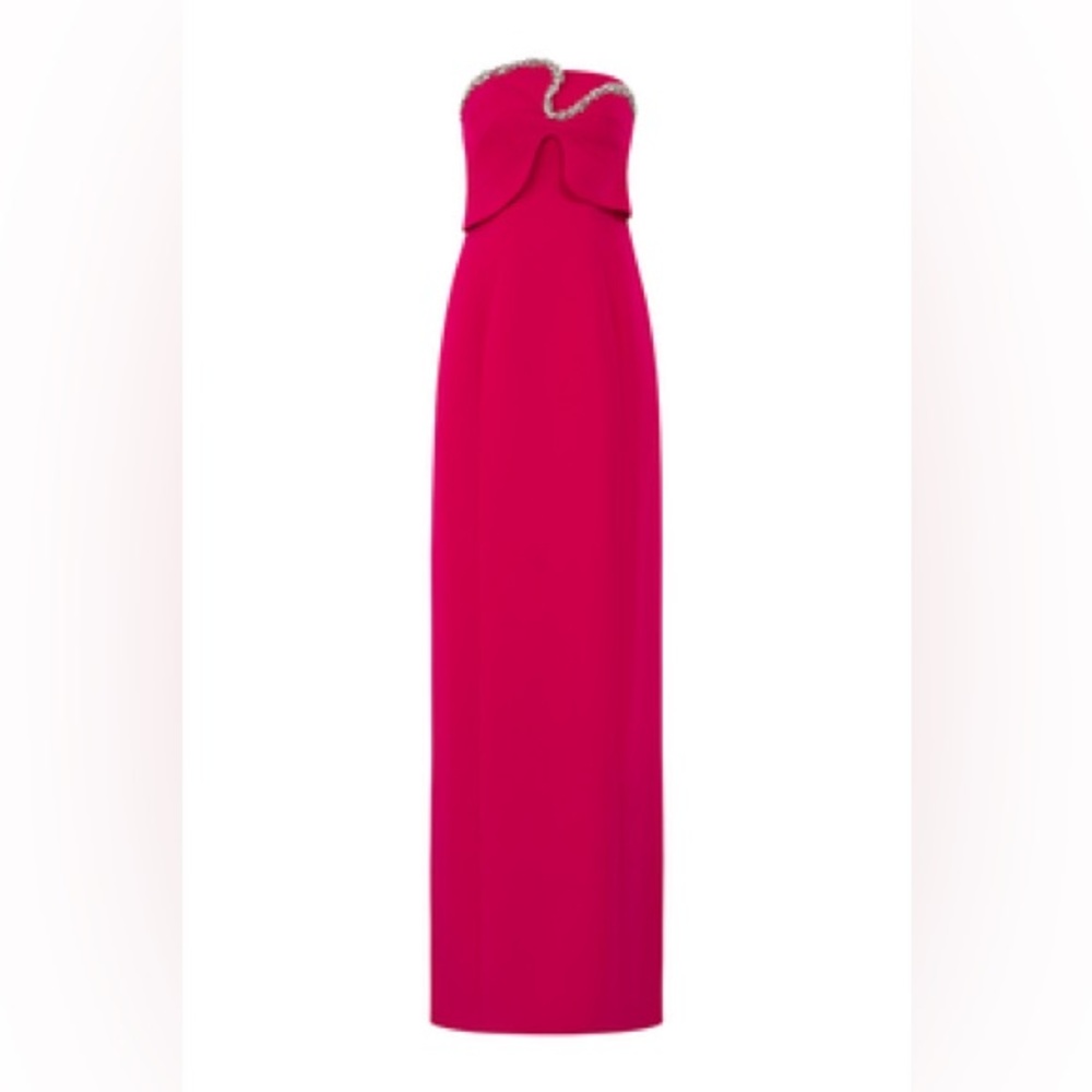 TRACY STUDIO
Orchid Strapless Straight Dress